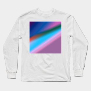 PINK BLUE RED TEXTURE Long Sleeve T-Shirt